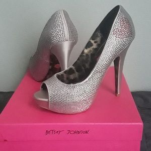 Betsey Johnson Pink Pumps